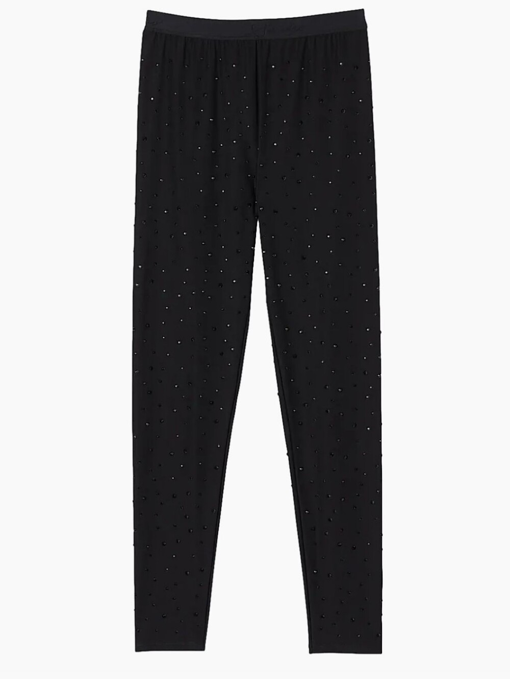 NEW Sandro‎ Black Rhinestone Legging SZ 40/ Large
